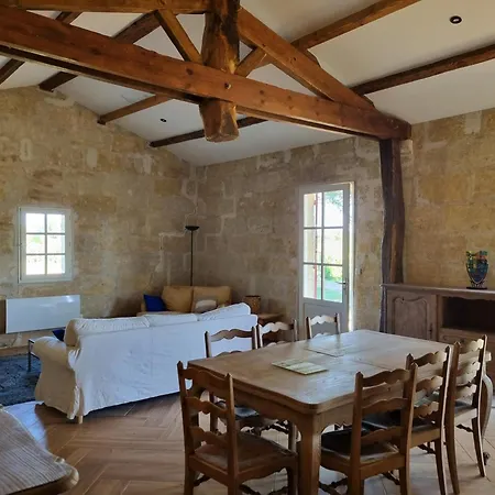 Ferienhaus Au Coeur Des Vignes Chateau Sainte Barbe Ambès